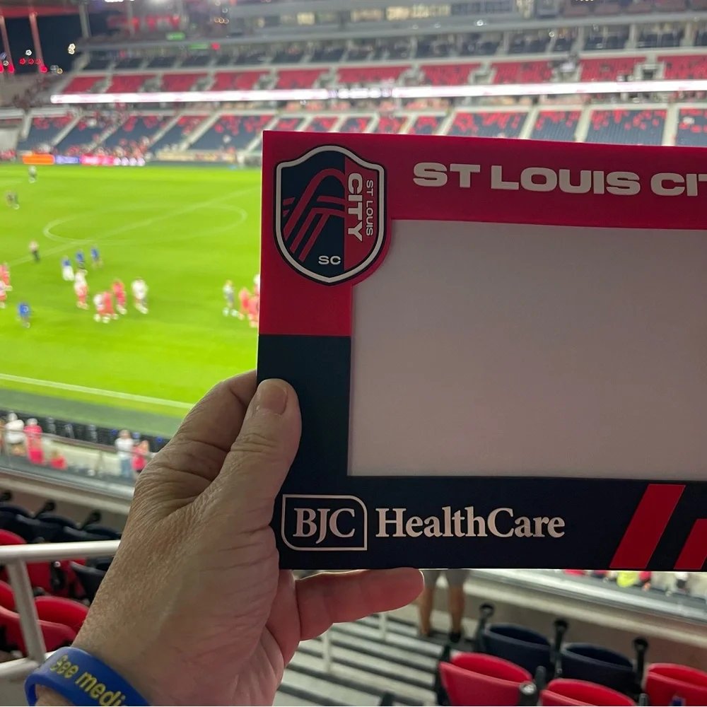St. Louis City SC Red and Black Frame 5-10-25